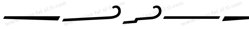 RhinegoldVol1 Regular字体转换